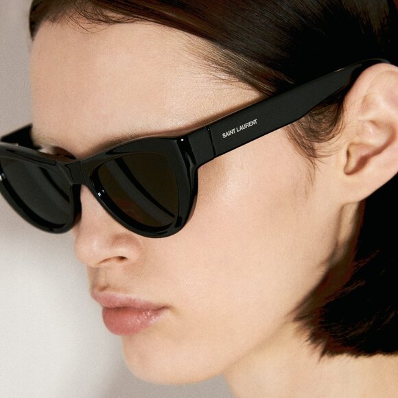 NEW SAINT LAURENT SL676 001 BLACK WOMEN SUNGLASSES SAIN LAURENT SL 676 001 - Picture 3 of 5